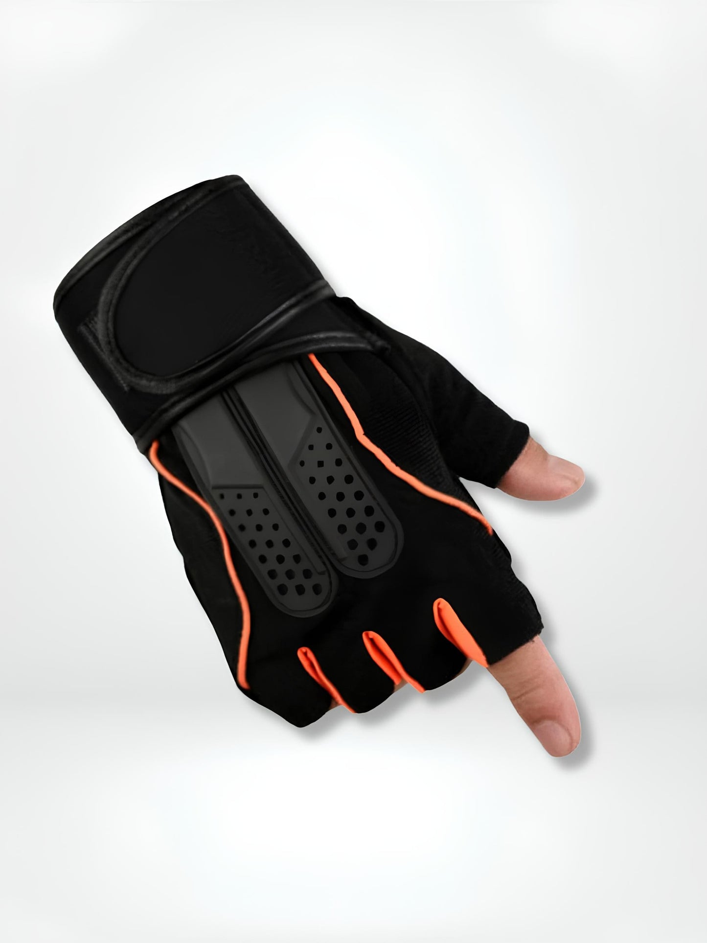 GantsDeStyle® Orange / M Gants musculation | Protection +