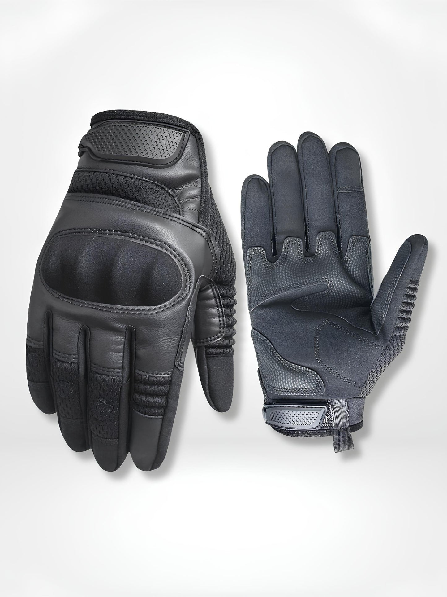GantsDeStyle® Black / M Gants moto | Route & Off Road