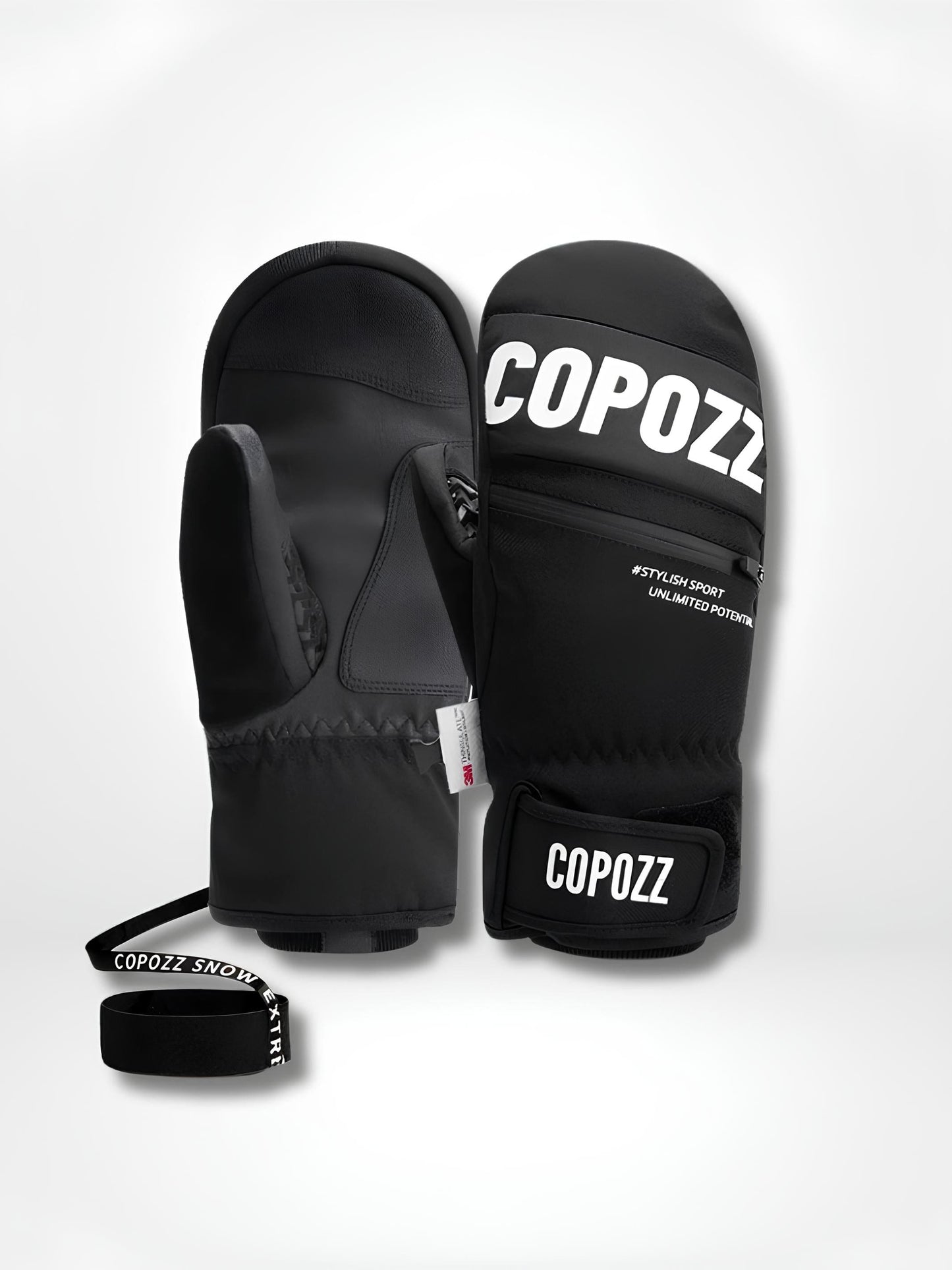 GantsDeStyle® Black / XL Gants de ski | Snow Ultra