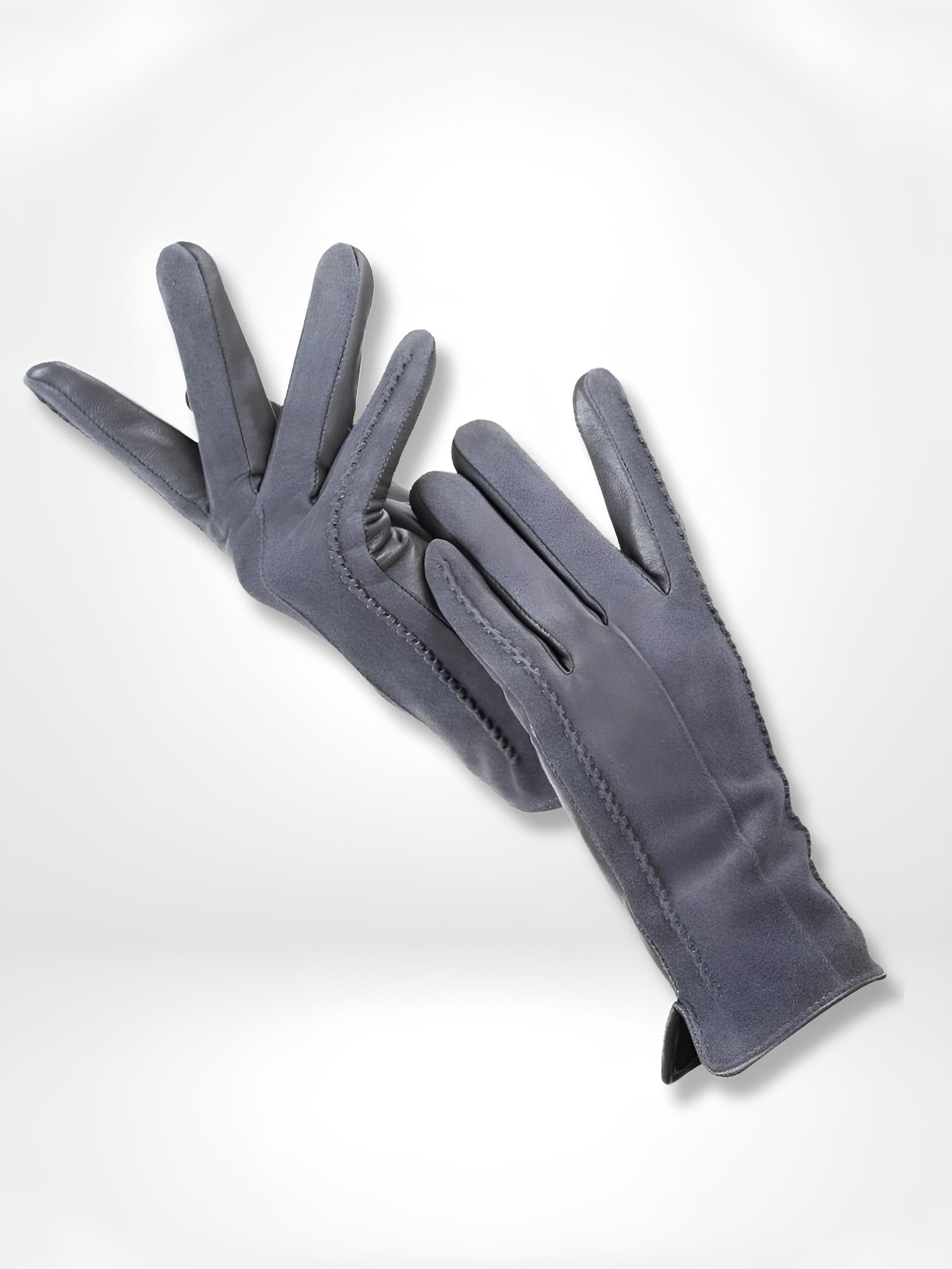 GantsDeStyle® Dark gray / 8 / CHINA Gants femme | Cuir & Daim