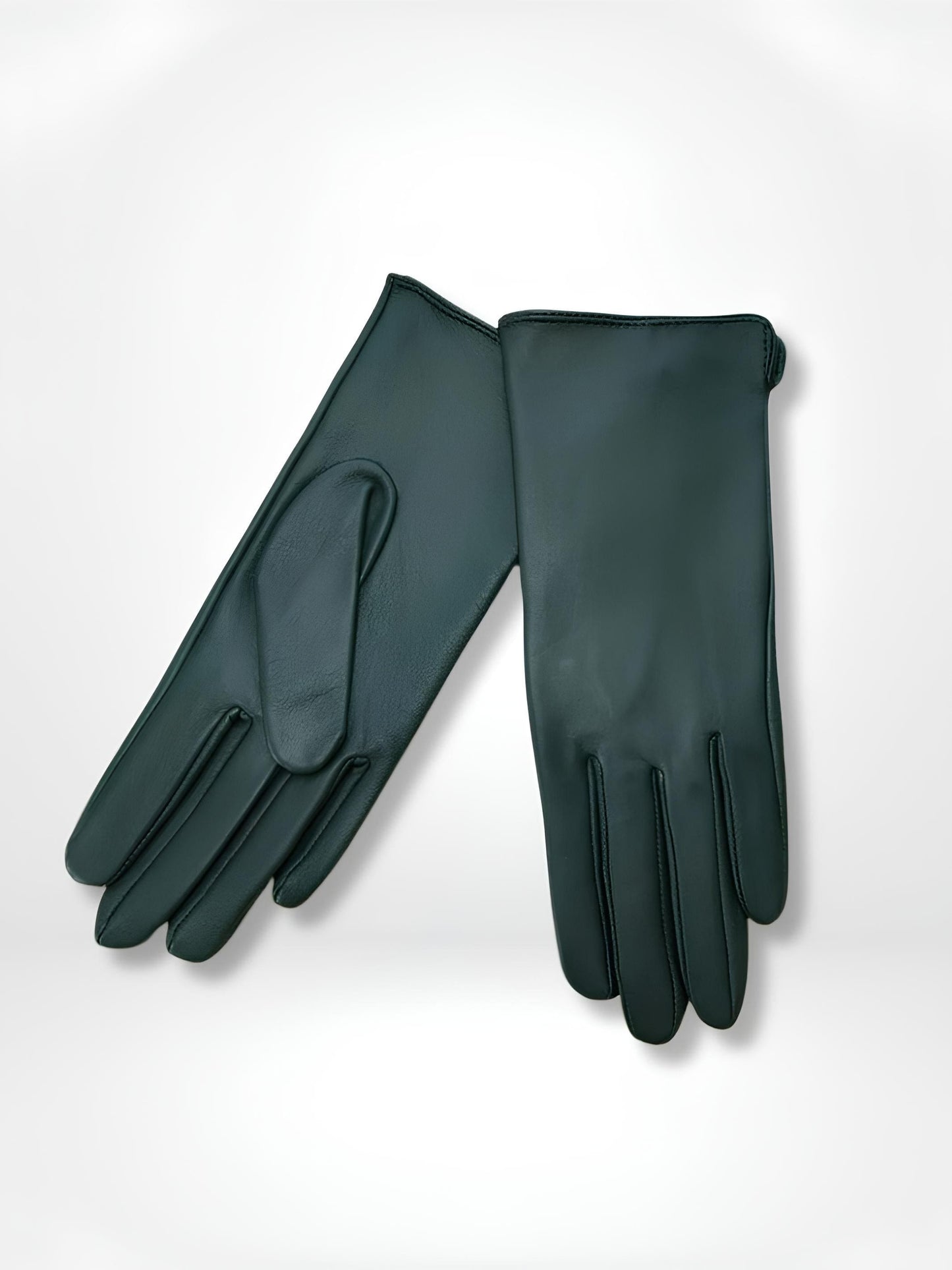 GantsDeStyle® Dark green / S/M Gants cuir femme | Glove Élégance