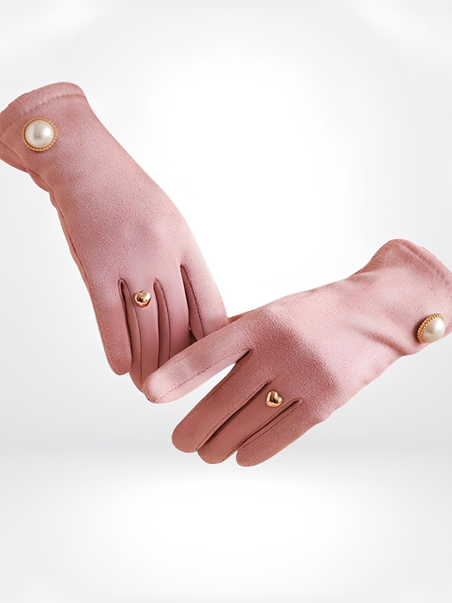 GantsDeStyle® pink Gants femme | Élégante perle