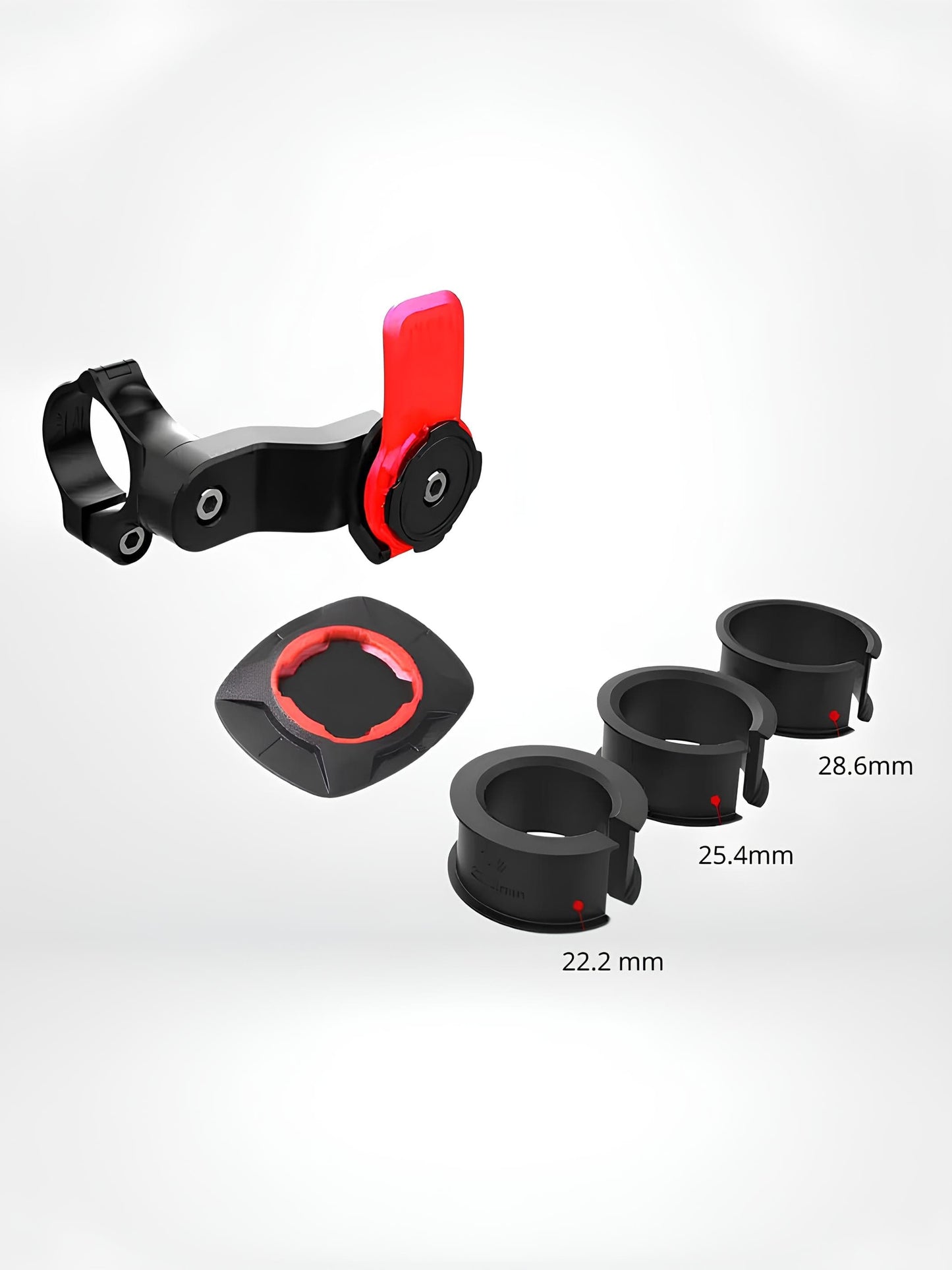 GantsDeStyle® Rouge Support de téléphone | Moto > Vélo