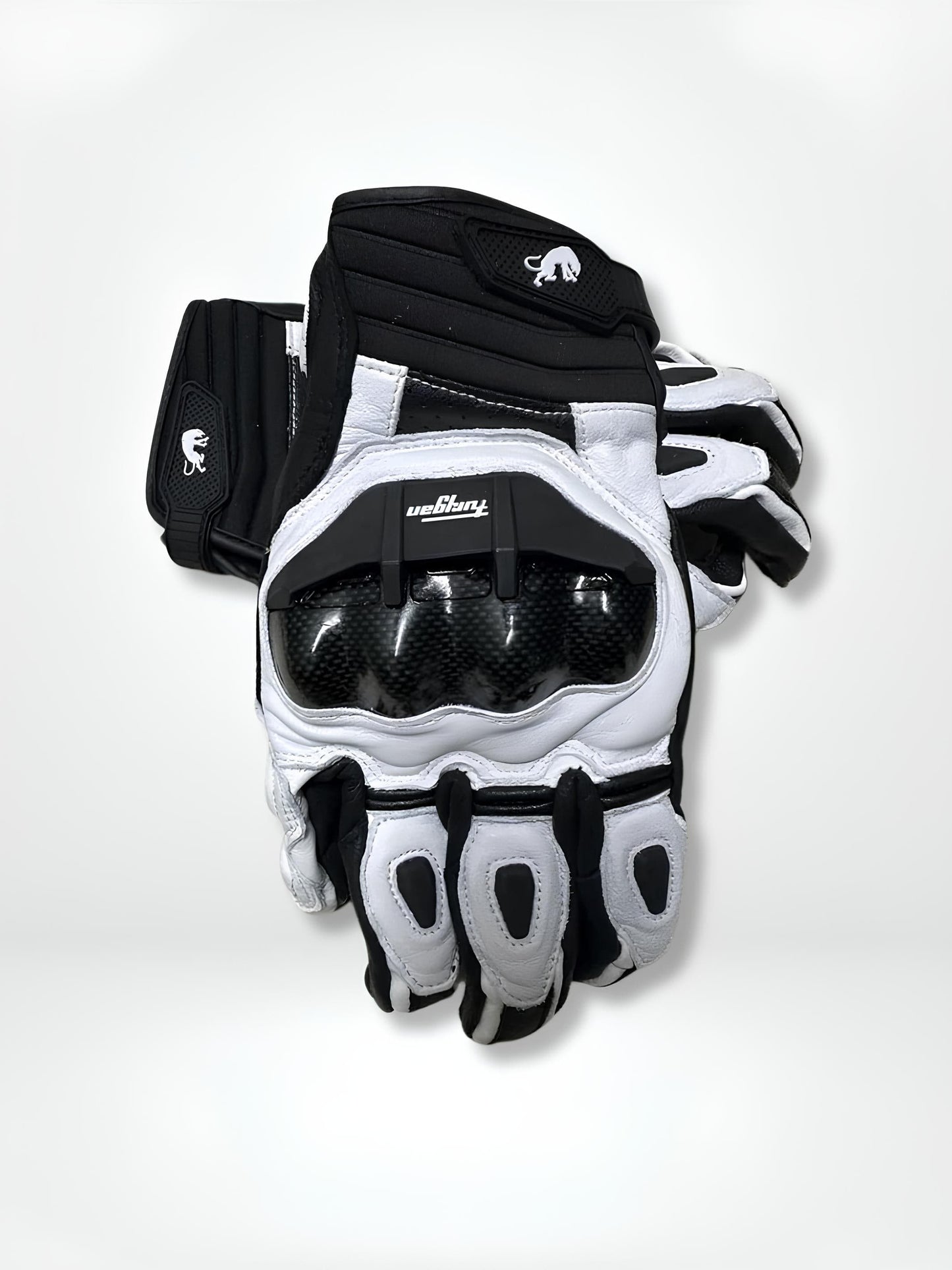 GantsDeStyle® white / XXL Gants moto | Course > Cuir